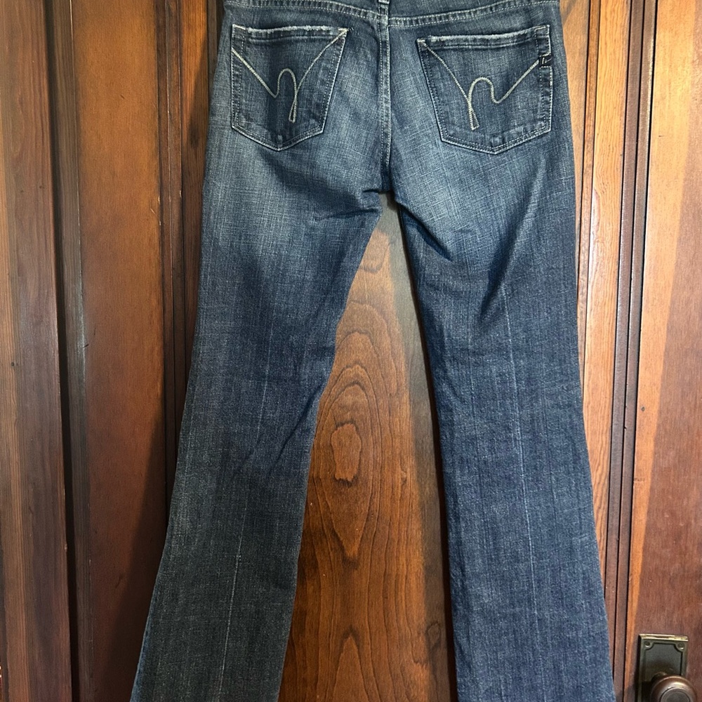 Citizens Of Humanity Dark Blue Flare Jeans